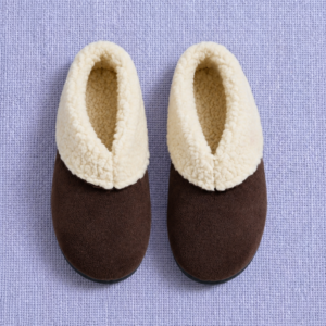 PANTUFLAS BOTA GAMUZA