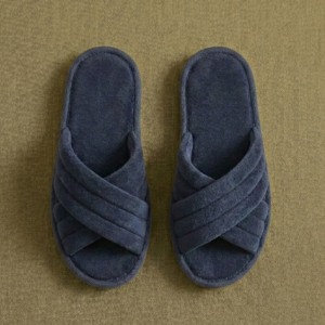 PANTUFLAS PRECIOSA - Azul Oscuro